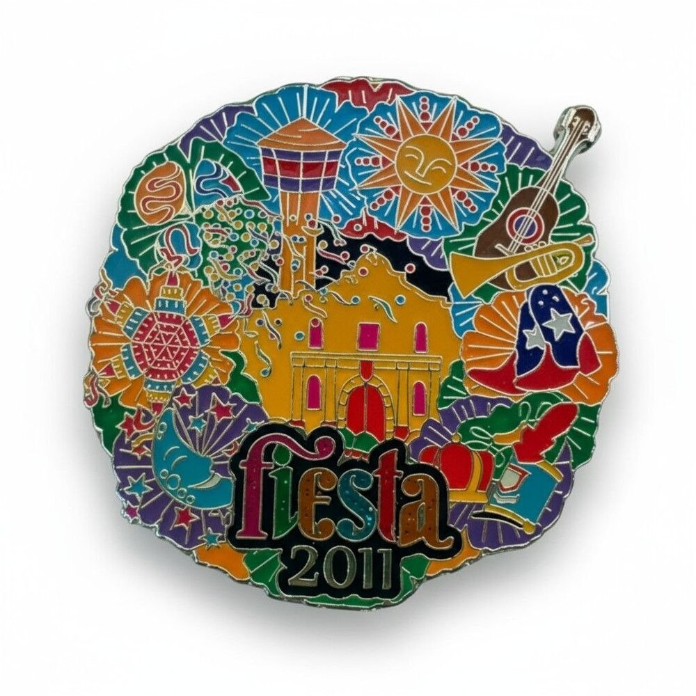 Fiesta 2011 Official Limited Edition Enamel Pin Badge